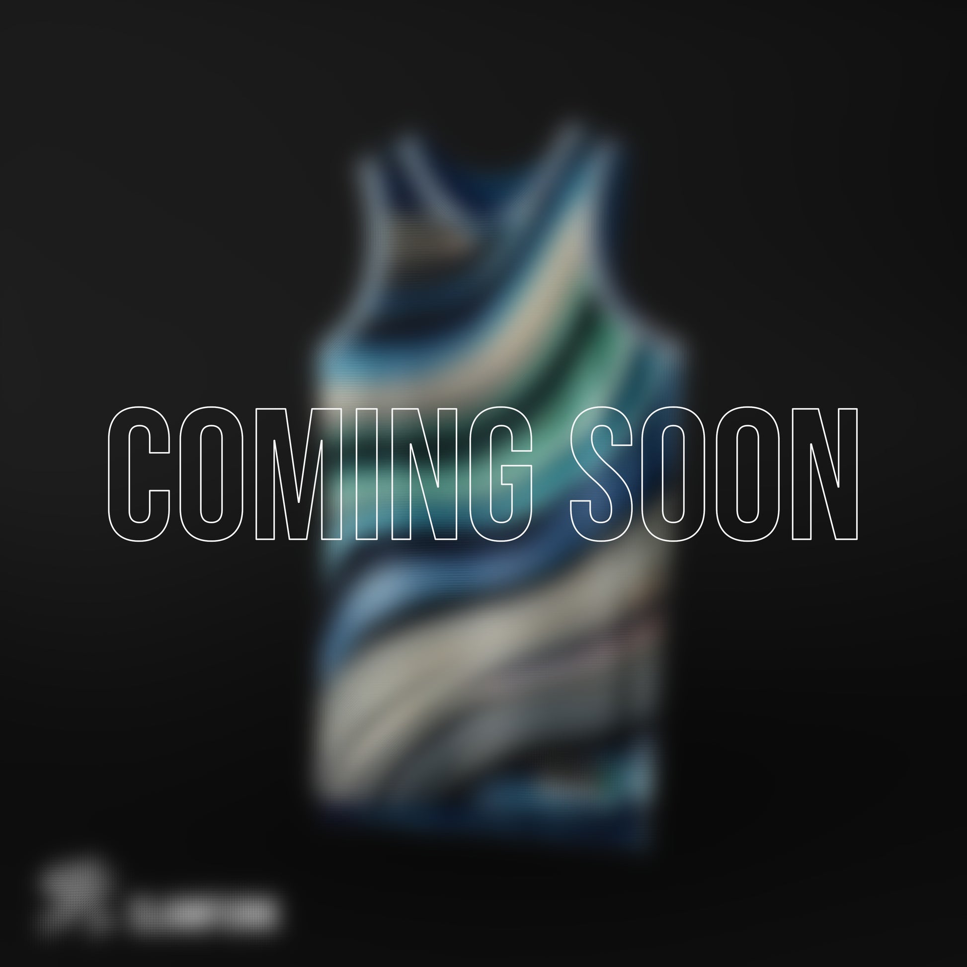 Court Legends basketball jersey with bold, wavy patterns in blue and green tones. Exclusive Slamfunk design, dropping soon for sports fans and collectors.